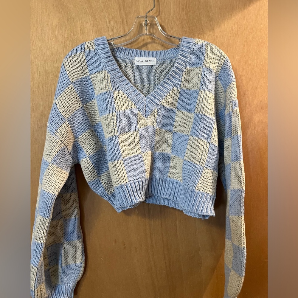 Cropped sweater